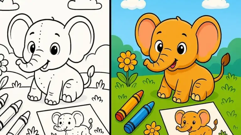 Dot To Dot Animal Coloring Pages featured image