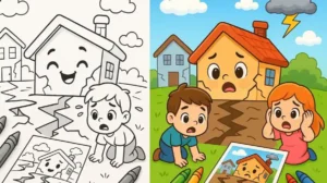 Earthquake Coloring Pages featured image