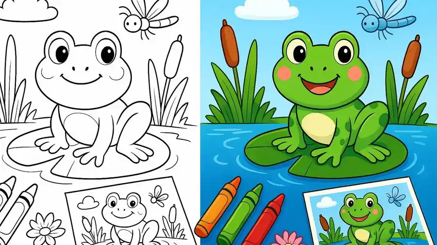 Ecosystem Coloring Pages featured image