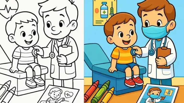Medical Coloring Pages featured image