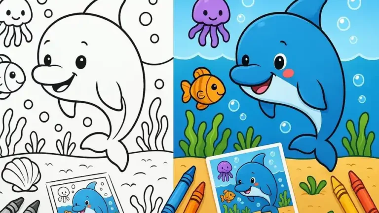 Ocean Coloring Pages featured image