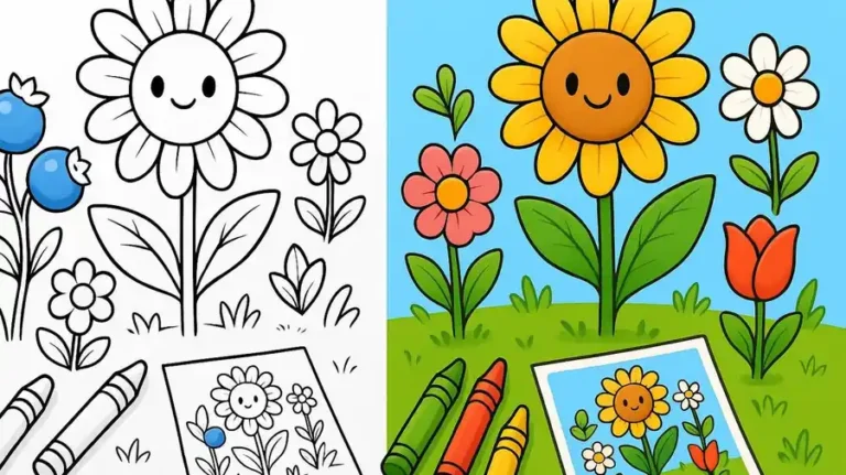Plants Coloring Pages featured image