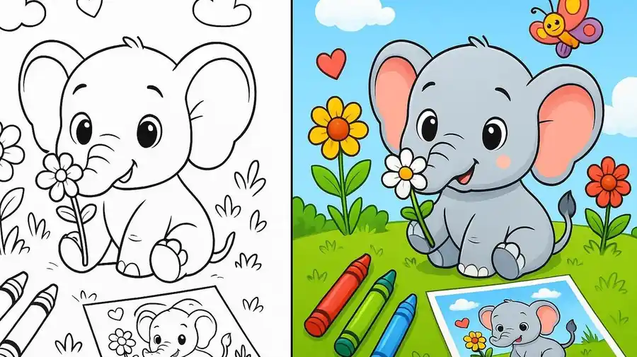 Weather Coloring Pages featured image