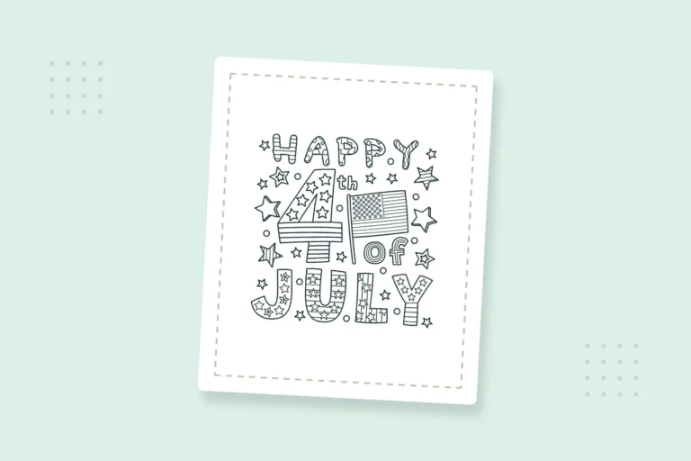 4th of July Coloring Pages: 26 Free Printable PDFs — printable coloring page preview
