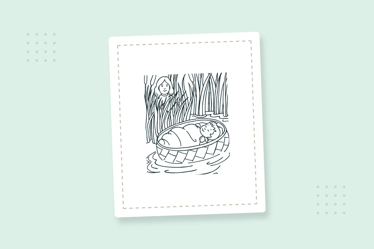 Bible Story Coloring Pages: 25 Free Printable PDFs — printable coloring page preview