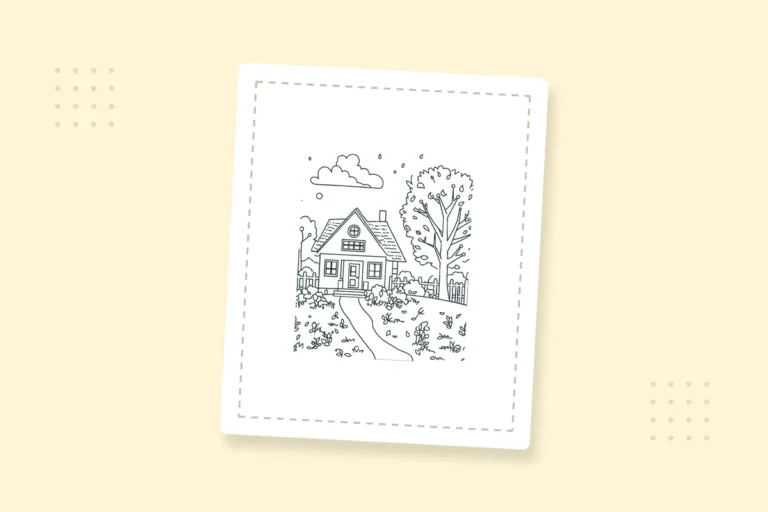Bold and Easy Cozy Fall Coloring Pages: 22 Free Printable PDFs — printable coloring page preview