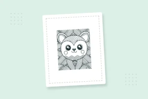 Bold Easy Cute Kawaii Coloring Pages: 22 Free Printable PDFs — printable coloring page preview