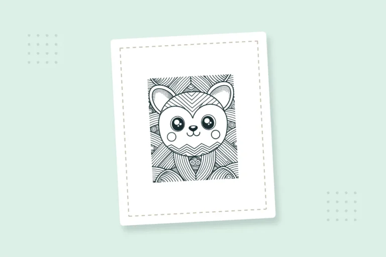 Bold Easy Cute Kawaii Coloring Pages: 22 Free Printable PDFs — printable coloring page preview