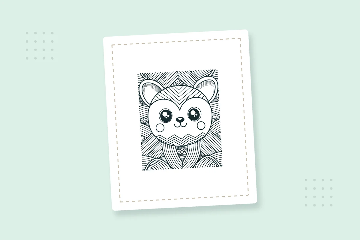 Bold Easy Cute Kawaii Coloring Pages: 22 Free Printable PDFs — printable coloring page preview