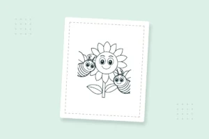 Bold & Easy Garden Coloring Pages: 22 Free Printable PDFs — printable coloring page preview