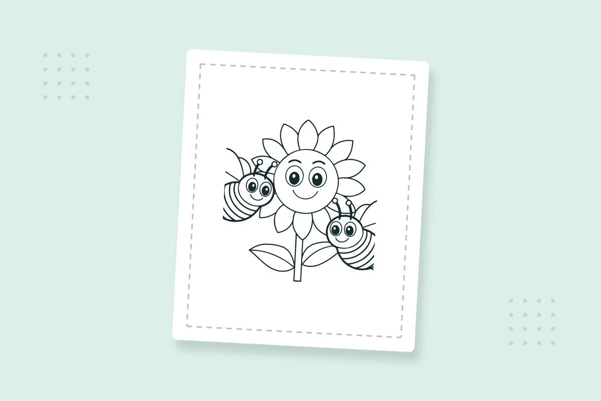 Bold & Easy Garden Coloring Pages: 22 Free Printable PDFs — printable coloring page preview