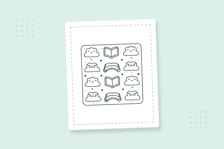 Bold & Easy Comfy Pattern Coloring Pages: 24 Free PDFs — printable coloring page preview
