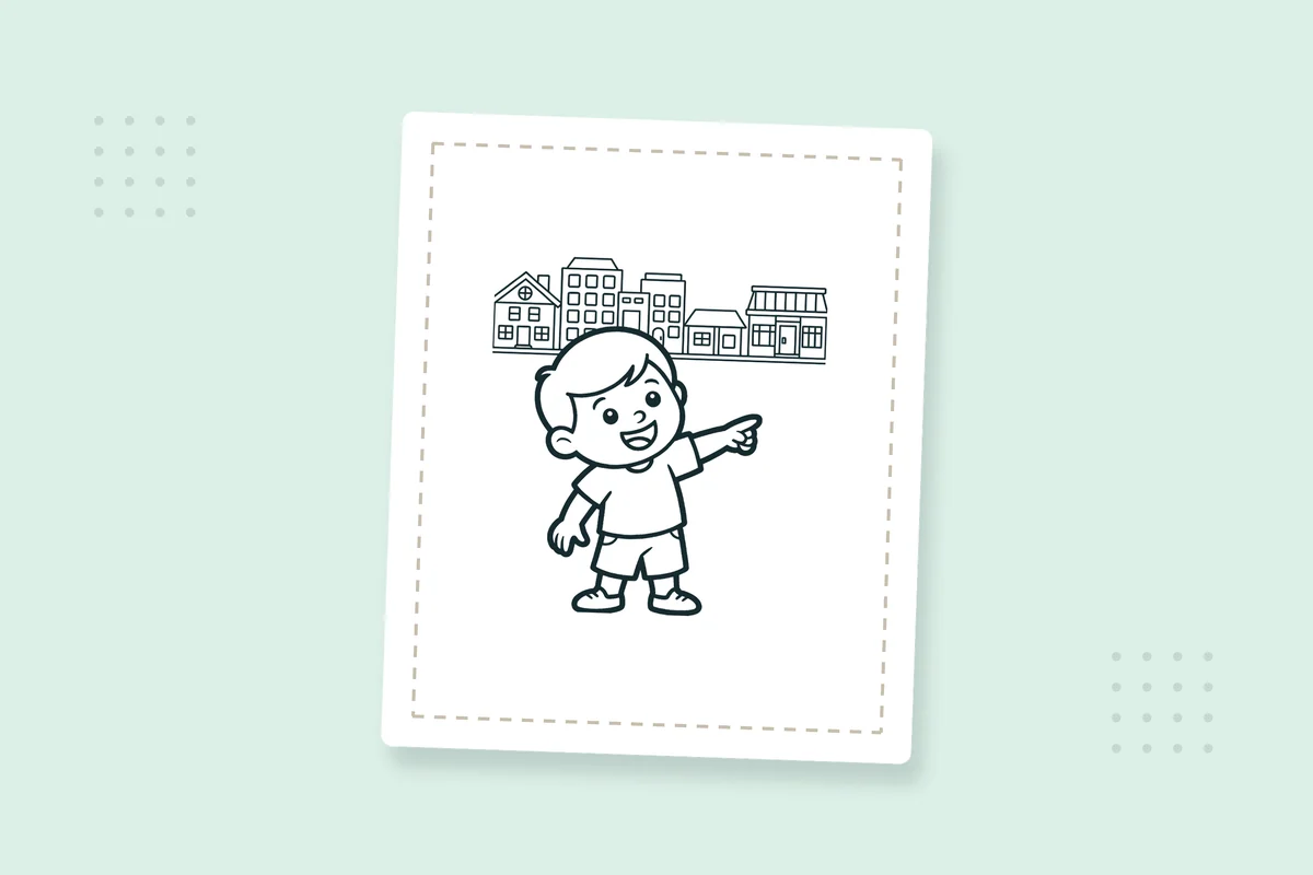 Building Coloring Pages: 24 Free Printable PDFs — printable coloring page preview