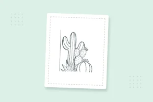 Cactus Coloring Pages: 20 Free Printable PDFs — printable coloring page preview