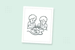 Circuit Coloring Pages: 24 Free Printable PDFs — printable coloring page preview