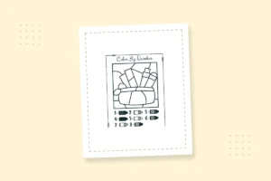 Color by Number Back to School: 11 Free Printable PDFs — printable coloring page preview