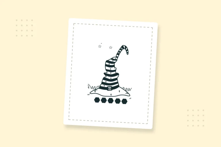 Color by Number Halloween Coloring Pages: 28 Free Printable PDFs — printable coloring page preview