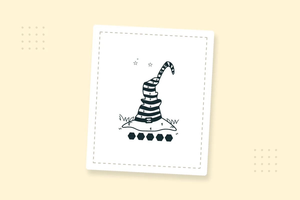 Color by Number Halloween Coloring Pages: 28 Free Printable PDFs — printable coloring page preview