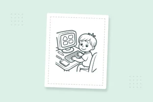 Computer Coloring Pages: 24 Free Printable PDFs — printable coloring page preview