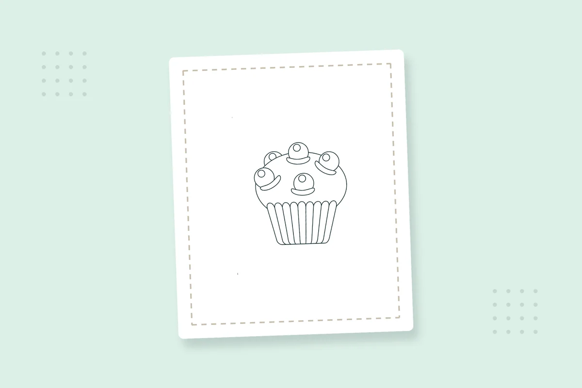 Cupcake Coloring Pages: 20 Free Printable PDFs — printable coloring page preview