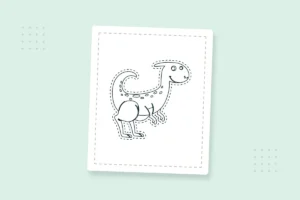 Cute Baby Dinosaur Coloring Pages — printable coloring page preview