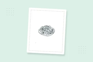 Cute Food Coloring Pages — printable coloring page preview