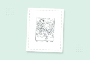 Dinosaur Color by Number: 24 Free Printable PDFs — printable coloring page preview