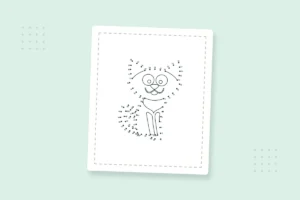 Dot to Dot Animal Coloring Pages: 40 Free PDFs — printable coloring page preview