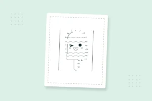 Dot-to-Dot Kawaii Ice Cream Coloring Pages: 20 Free PDFs — printable coloring page preview
