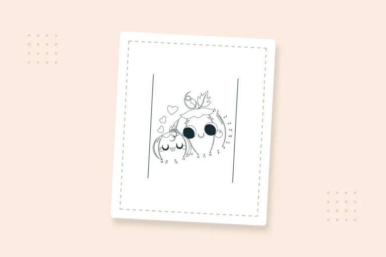 Dot-to-Dot Thanksgiving Coloring Pages: 20 Free Printable PDFs — printable coloring page preview
