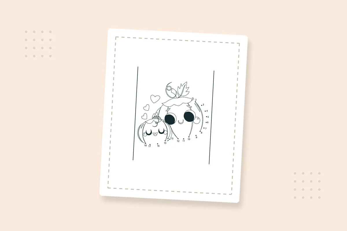 Dot-to-Dot Thanksgiving Coloring Pages: 20 Free Printable PDFs — printable coloring page preview