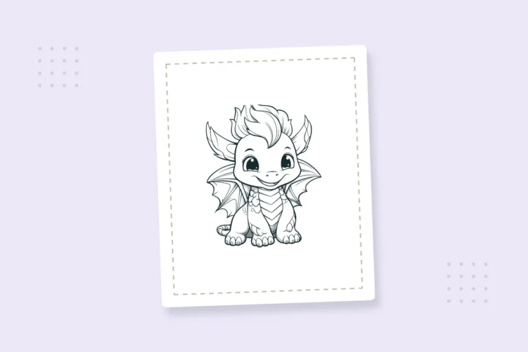 Dragon Coloring Pages: 20 Free Printable PDFs — printable coloring page preview