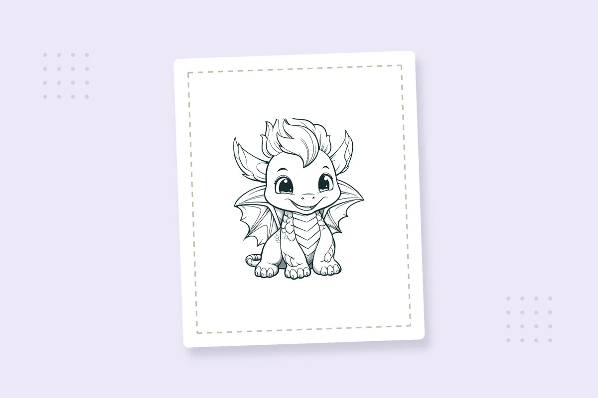 Dragon Coloring Pages: 20 Free Printable PDFs — printable coloring page preview
