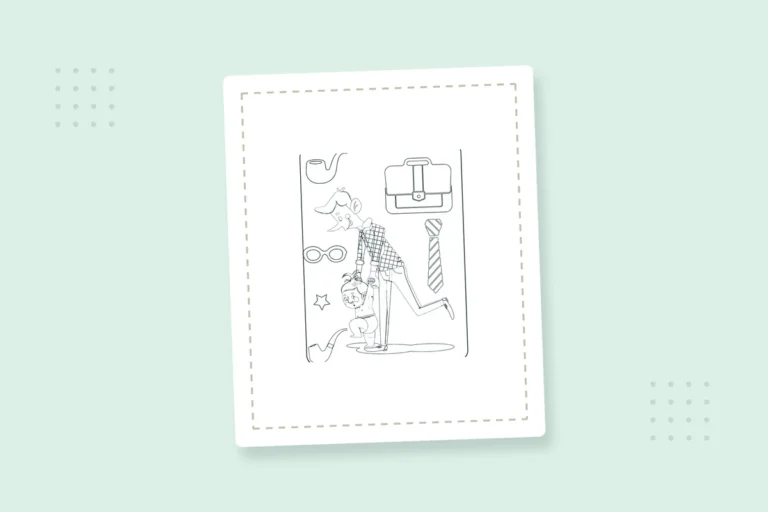 Father's Day Coloring Pages: 18 Free Printable PDFs — printable coloring page preview