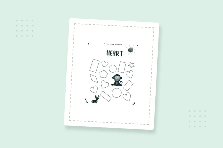 Find and Color Shapes Activity: 10 Free Printable PDFs — printable coloring page preview