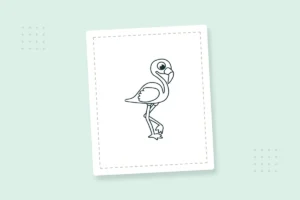 Flamingo Coloring Pages: 10 Free Printable PDFs — printable coloring page preview