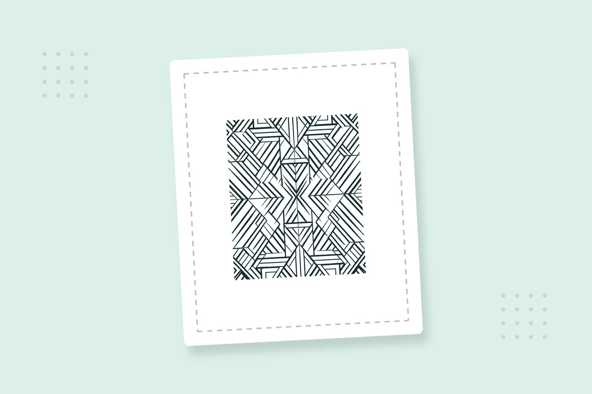 Geometric Pattern Coloring Pages: 44 Free Printable PDFs — printable coloring page preview