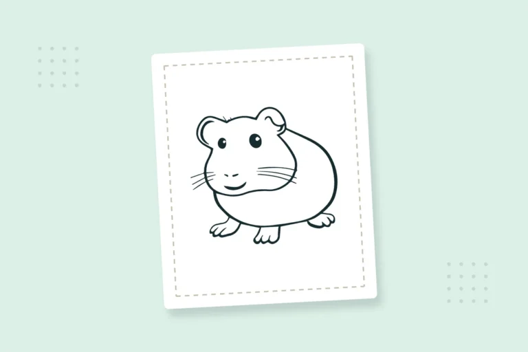 Guinea Pig Coloring Pages: 20 Free Printable PDFs — printable coloring page preview
