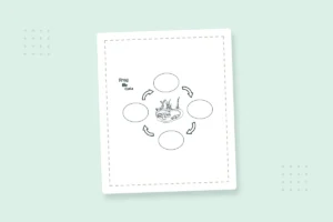 Life Cycle of a Frog Coloring Pages: 8 Free Printable PDFs — printable coloring page preview