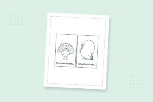 Life Cycle of a Turkey Coloring Pages: 25 Free PDFs — printable coloring page preview