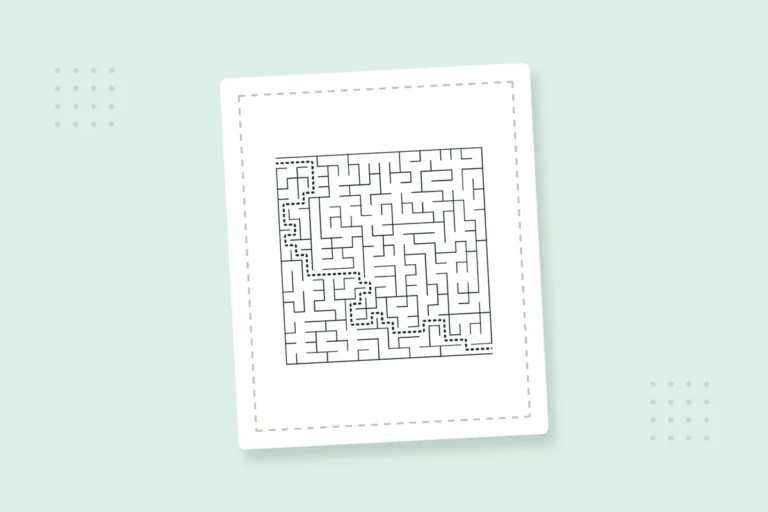 Square Maze Activity Pages Part 2: 30 Free Printable PDFs — printable coloring page preview