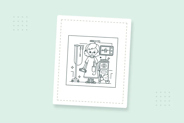 Medical Coloring Pages: 64 Free Printable PDFs — printable coloring page preview