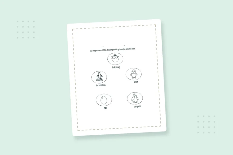 Penguin Life Cycle Coloring Pages: 20 Free Printable PDFs — printable coloring page preview