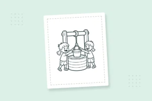 Pulley Coloring Pages: 20 Free Printable PDFs — printable coloring page preview
