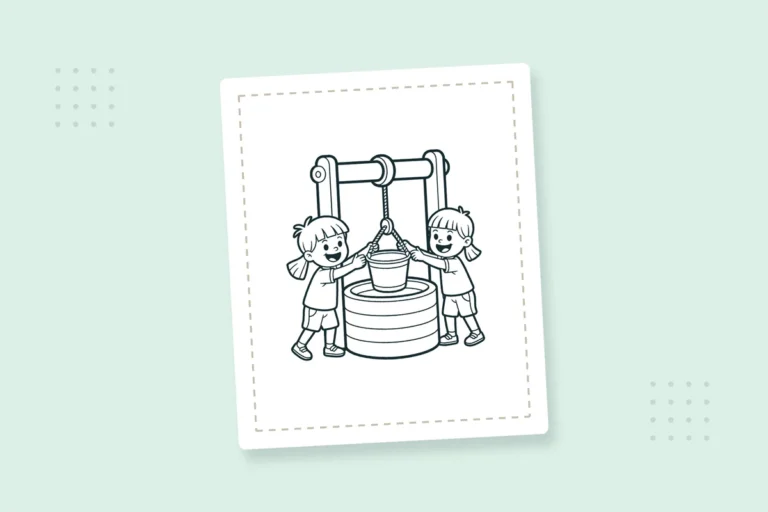 Pulley Coloring Pages: 20 Free Printable PDFs — printable coloring page preview