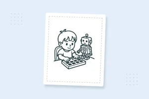 Robot Coloring Pages: 24 Free Printable PDFs — printable coloring page preview