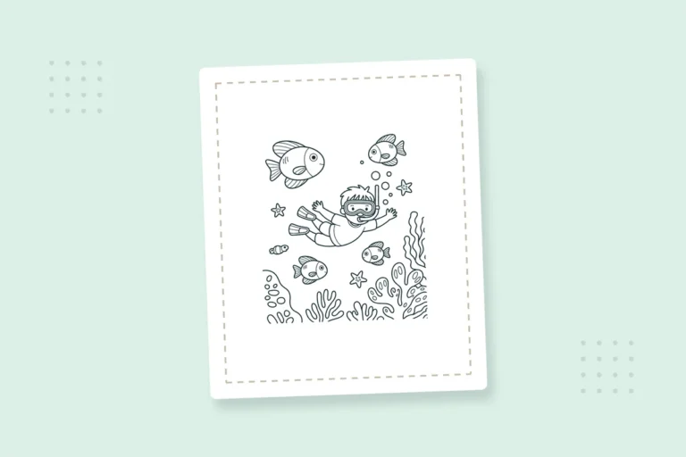 Sea Life Coloring Pages: 24 Free Printable PDFs — printable coloring page preview