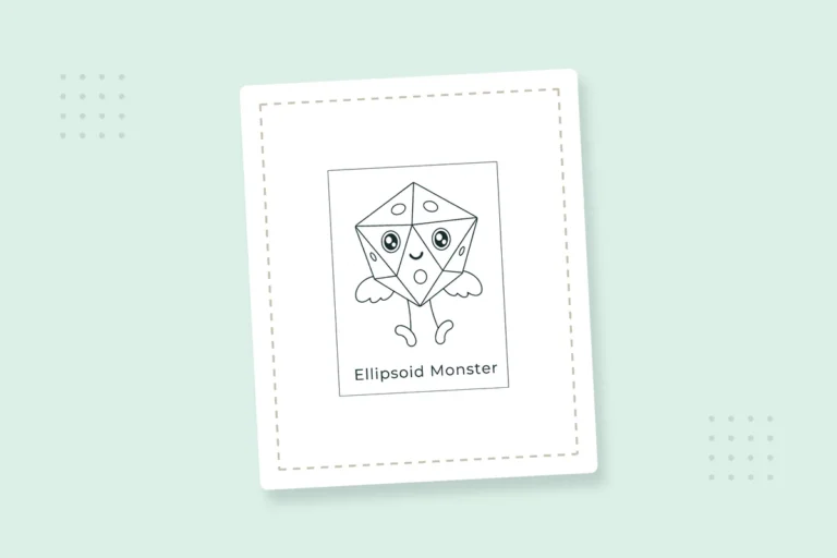 Silly Shape Monster Coloring Pages: 21 Free Printable PDFs — printable coloring page preview