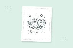 Stegosaurus Dinosaur Coloring Pages: 20 Free Printable PDFs — printable coloring page preview