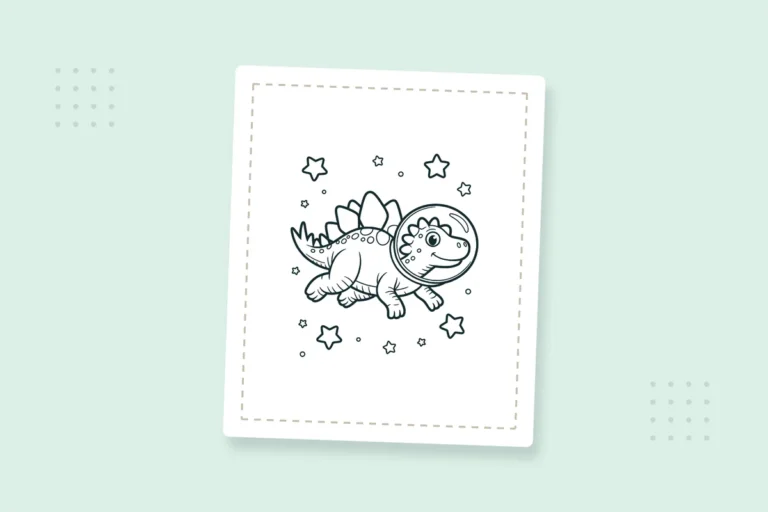 Stegosaurus Dinosaur Coloring Pages: 20 Free Printable PDFs — printable coloring page preview